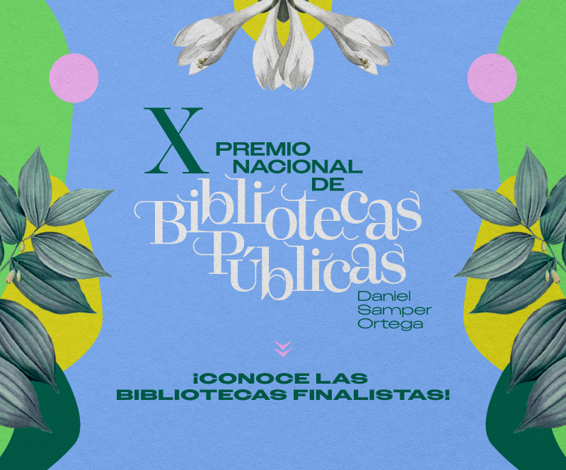 Estas son las bibliotecas finalistas del X Premio Nacional de Bibliotecas Públicas 'Daniel Samper Ortega' 2025