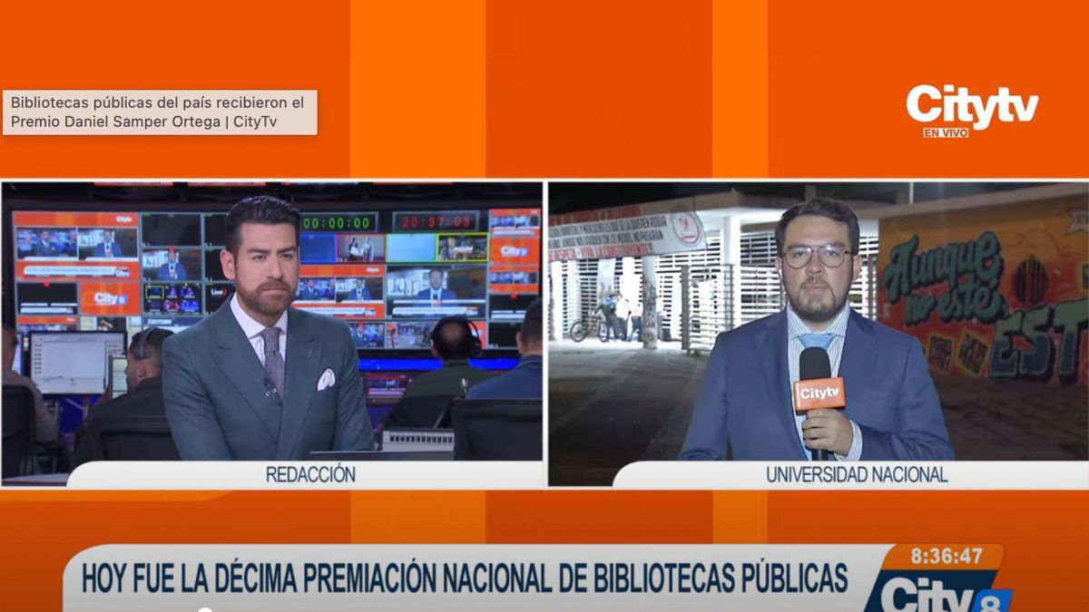 Bibliotecas públicas reconocidas en Premio Daniel Samper Ortega