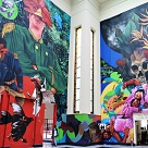 Murales conmemorativos de los 50 años de “Cien años de soledad”