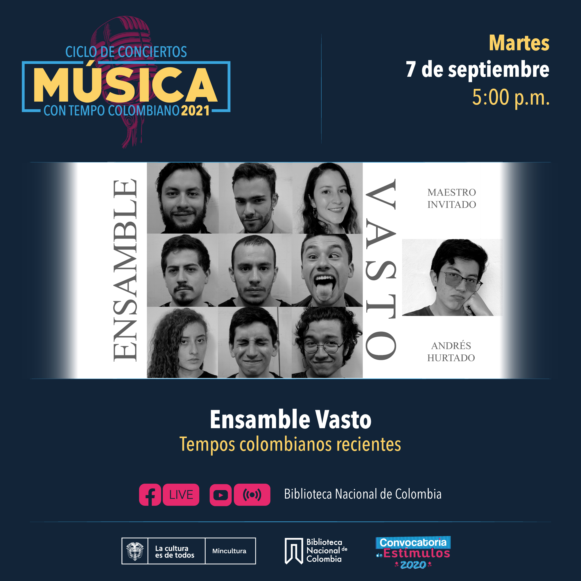Música Con Tempo Colombiano: Ensamble Vasto