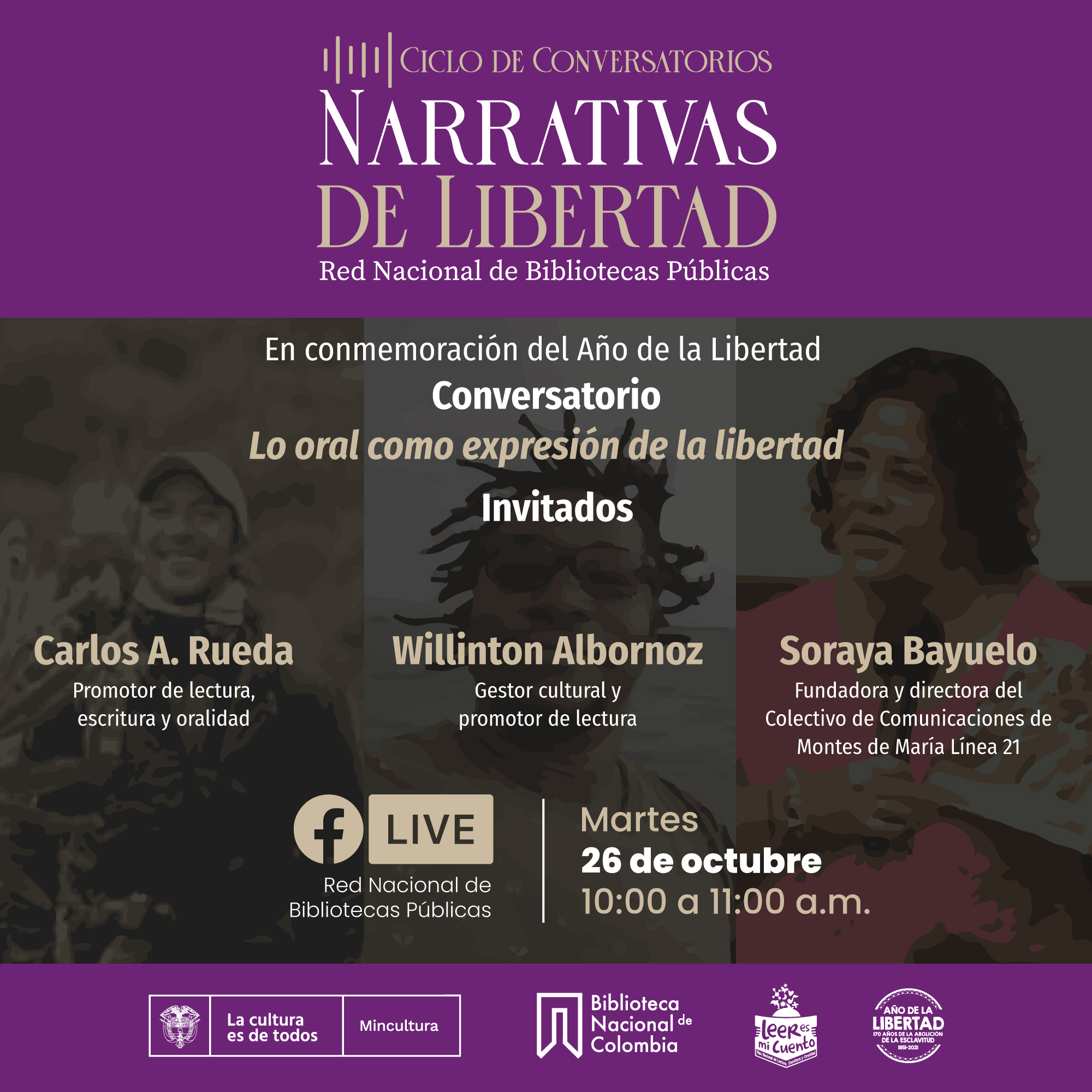 Narrativas de Libertad - Lo oral como expresión de la libertad 