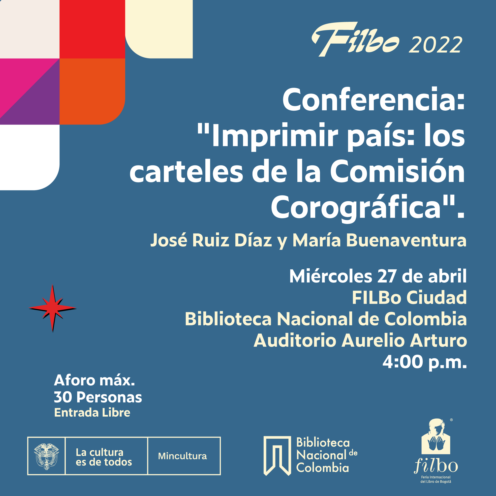 Conferencia Imprimir país: los carteles de la Comisión Corográfica 