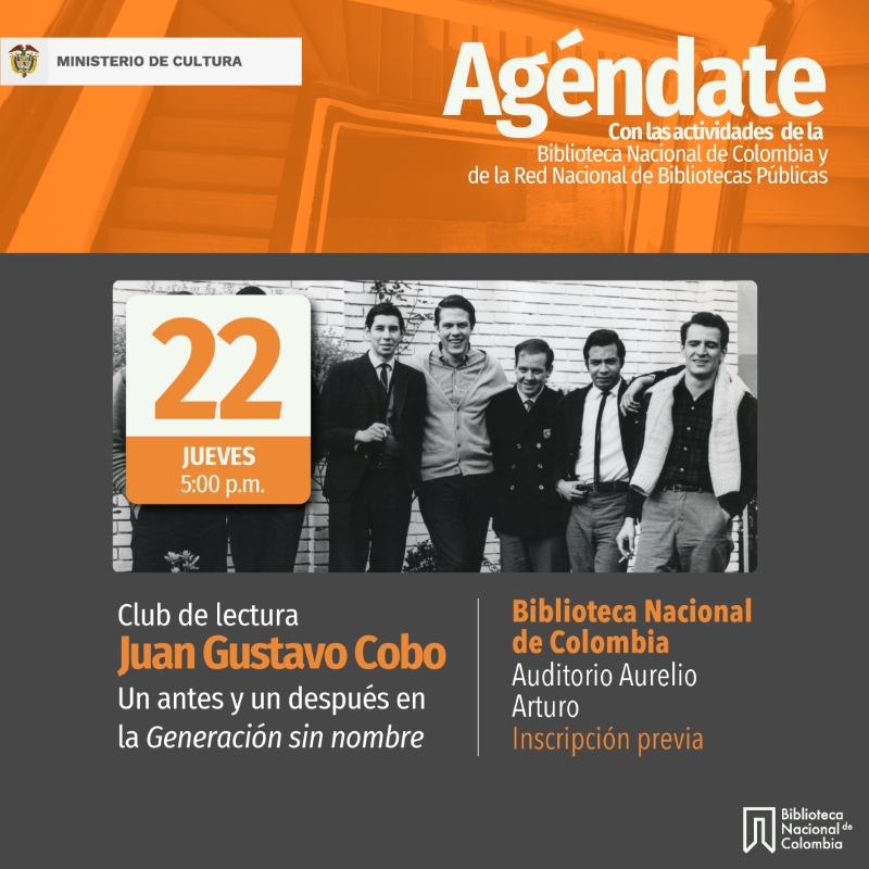 Club de lectura Juan Gustavo Cobo
