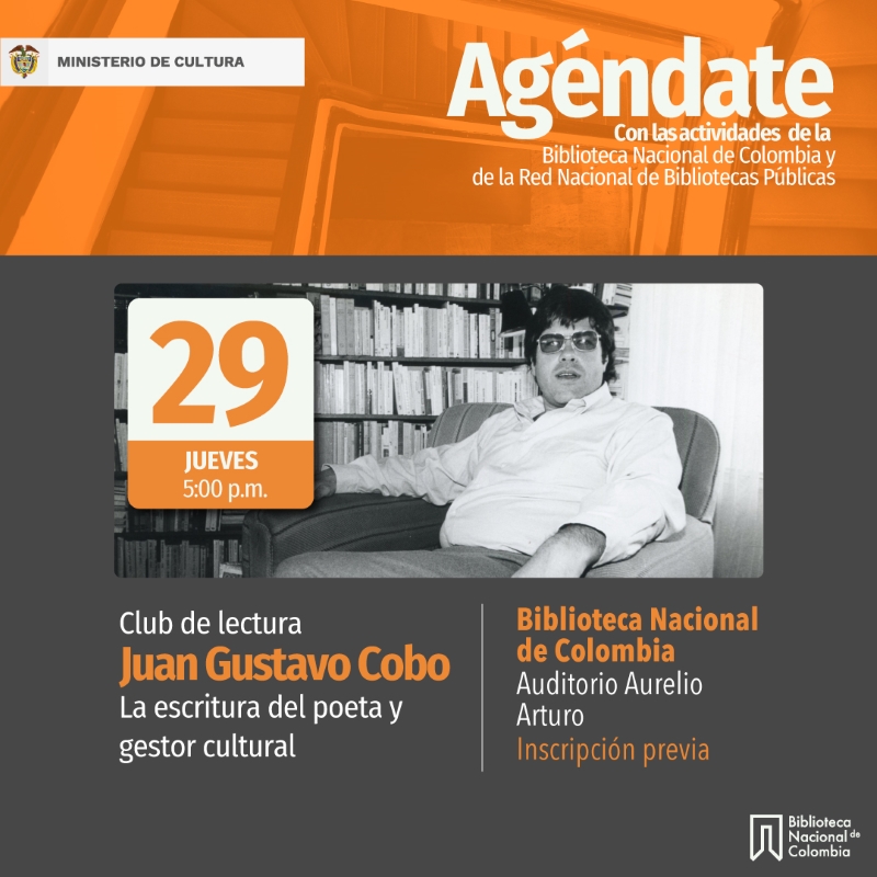 Club de lectura Juan Gustavo Cobo