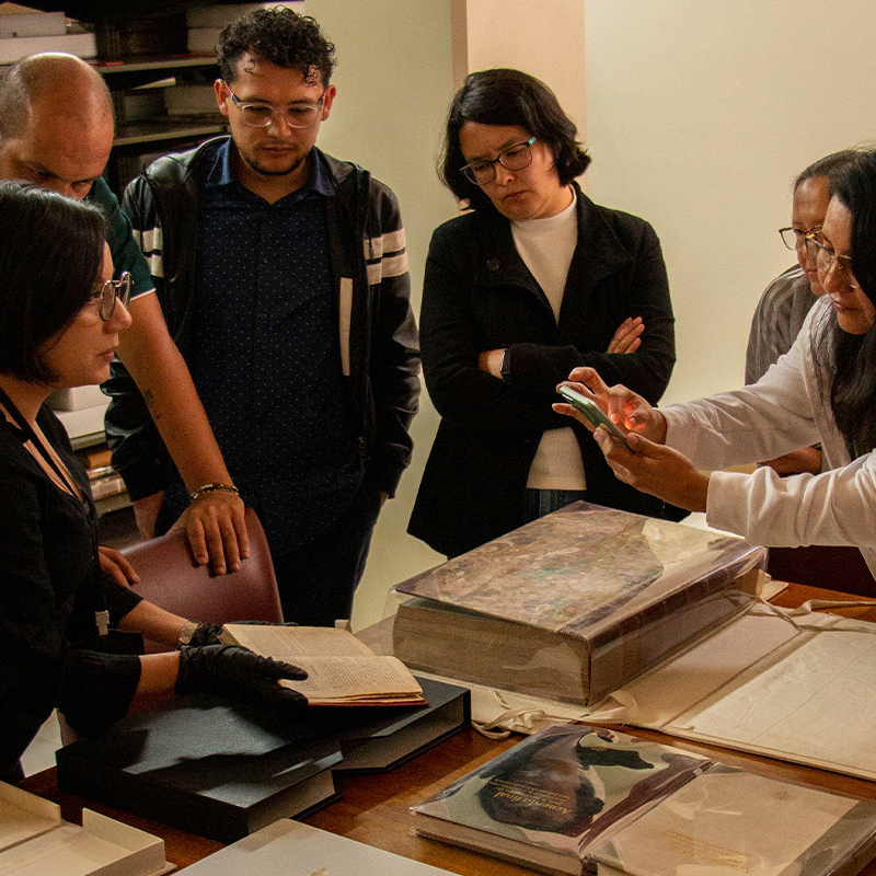 Visita guiada | Historia de la Biblioteca Nacional de Colombia 
