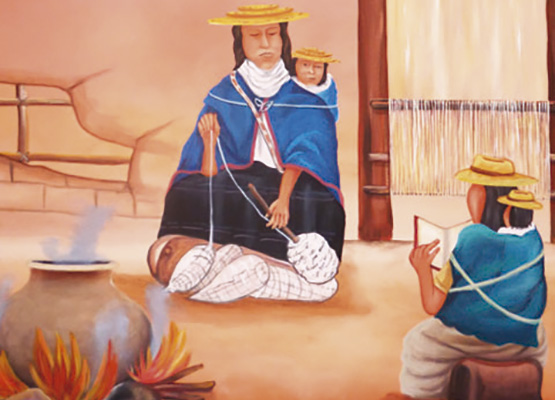 Nakkuk potokatan waminchikun: Fogón de poesías