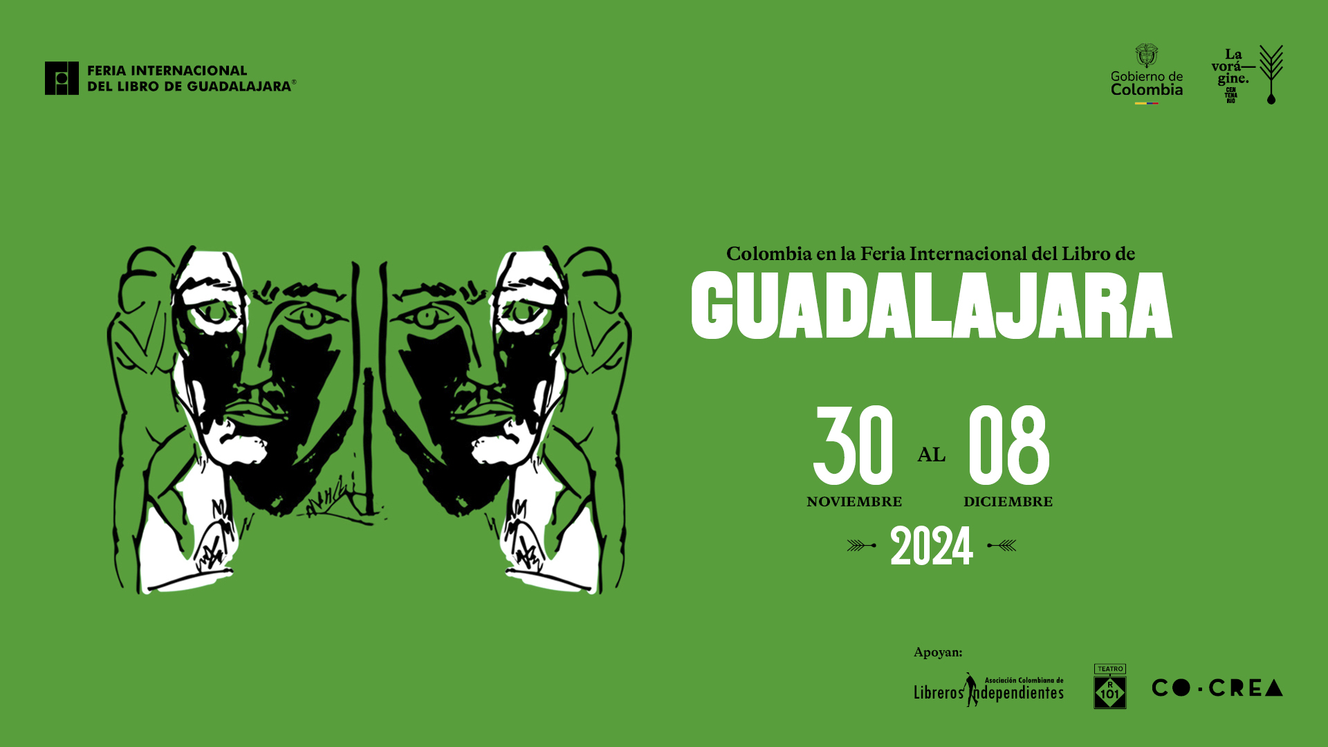 Colombia cierra la conmemoración de «La vorágine» en la Feria Internacional del Libro de Guadalajara 2024 