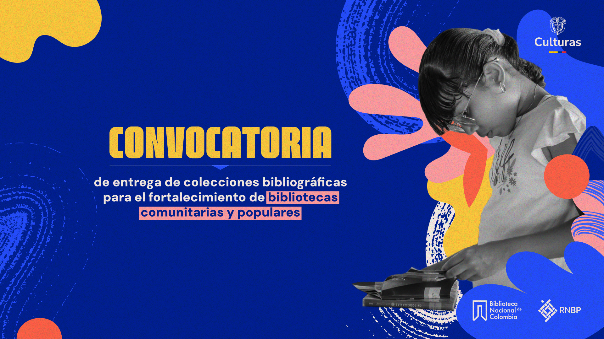 Participe en la convocatoria de entrega de colecciones bibliográficas para el fortalecimiento de bibliotecas comunitarias y popu
